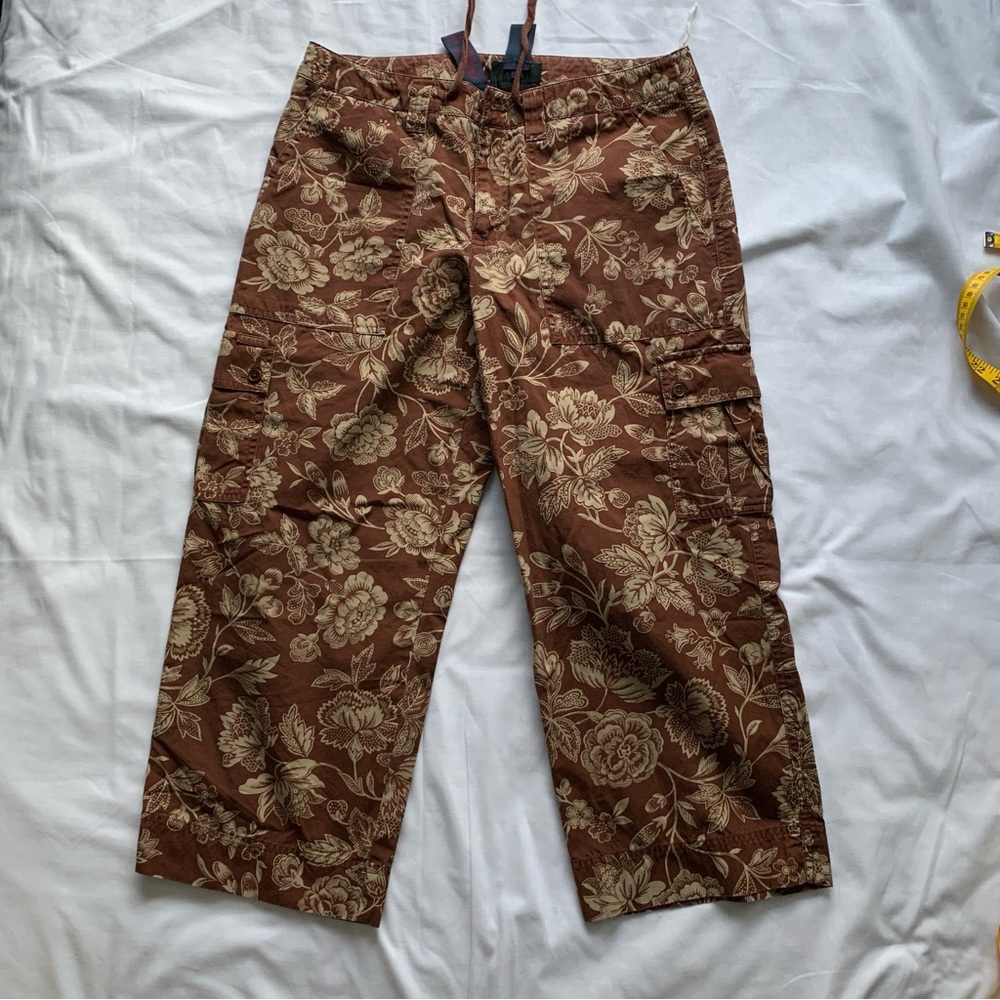 Ralph Lauren floral brown pants